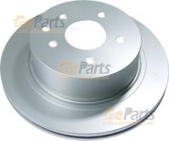 Oyodo 40h1021-oyo tarcza hamulcowa nissan, nissan qashqai / qashqai +2 (j10, jj10)