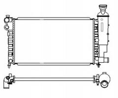 Nrf 58920 chłodnica silnika peugeot, peugeot 106 i (1a, 1c)