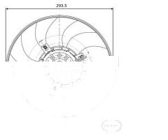 Nrf 47395 wentylator audi vw, audi a1 (8x1, 8xf), seat altea (5p1), skoda octavia combi (1z5)