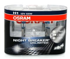 Osram 64150nbu-hcb Żarówka h1 12v 55w night breaker unlimited h1 duo