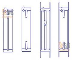 Oyodo 50m0500.100-tyo 50m0500.100tyo panewki główne 1.00