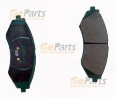 Oyodo 10h0001-oyo klocki hamulcowe daewoo przód, chevrolet nubira kombi, daewoo nexia (kletn)