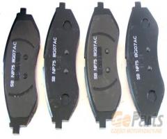 Oyodo 10h0008-oyo klocki hamulcowe chevrolet, chevrolet aveo hatchback (t250, t255)