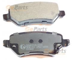 Oyodo 20h0318-oyo klocki hamulcowe kia, kia cee`d sportswagon, opel astra g coupe (f07_)