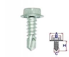 Romix company c60165 wkręt samowiercący z podkładką 5.2x19