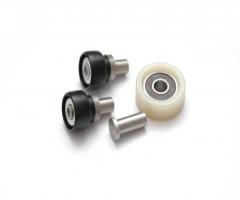 Roll iv02 Łożysko i dwie rolki Śr. zawiasu drzwi suwanych