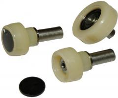 Roll msvw na 02 Łożysko i dwie rolki Śr zawiasu drzwi mb vw 06-