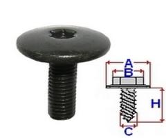 Romix company c60392 Śruba imbusowa zderzaka m6 vw, vw bora (1j2)