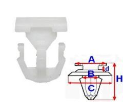 Romix company c60399 spinka listwy progowej mb w202, w210 kpl z c60400, mercedes-benz klasa c (w202)