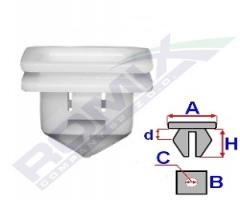 Romix company c60446 spinka listwy volvo