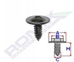 Romix company c60461 wkręt z Łbem krzyżakowym