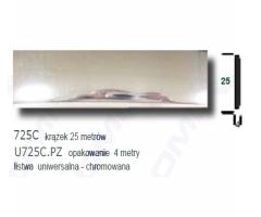 Romix company u725c.pz listwa uniwersalna chromowana
