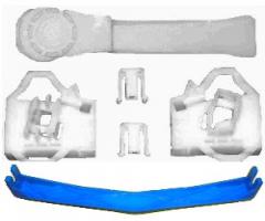 Romix company 20201 zestaw naprawczy podnośnika szyby, seat cordoba (6k1, 6k2), skoda octavia (1u2)