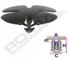 Romix company c60511 spinka wyciszenia pokr.sil honda, honda cr-v iv (re)