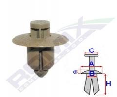 Romix company c60521 spinka tapicerki wew. volvo, volvo c70 i coupe