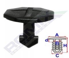 Romix company c60536 spinka osłon i zakoli audi