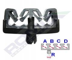 Romix company c60561 mocowanie przewodów hamulc. peugeot citroen