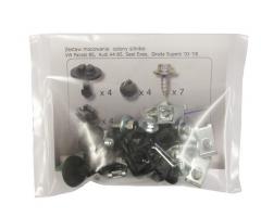Romix company 90200 zestaw mocowania osłon silnika audi, vw,seat, skod, audi a4 (8d2, b5)