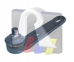 Rts 93.00608+ sworzeń wahacza ford fiesta -89, ford fiesta ii (fbd)