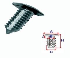 Romix company c10153 spinka tapicerki peugeot, peugeot 306 (7b, n3, n5)