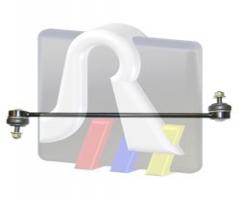 Rts 97.00713 Łącznik stabilizatora peugeot 307, citroen c4, citroËn c4 ii (b7)