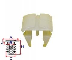 Romix company c60105 spinka podszybia bmw, bmw 3 (e36)