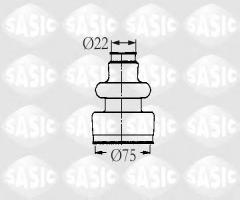 Sasic 2933593 osłona pprzegubu, citroËn visa, peugeot 205 i (741a/c)