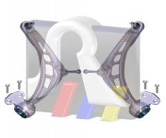 Rts 99.09569 zestaw wahaczy bmw e46 -05, alpina b3 (e46), bmw 3 (e46)