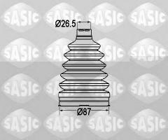 Sasic 1904020 osłona przegubu renault, dacia, dacia duster, renault megane cc (ez0/1_)