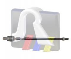 Rts 92.07086 drążek kierowniczy volvo s40, v40 -03, volvo s40 i (vs)