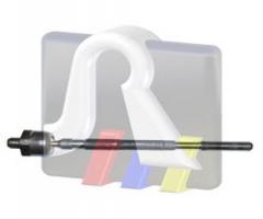 Rts 92.02343 drążek kierowniczy nissan murano 05-, nissan murano (z50)