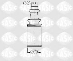 Sasic 4003461 osłona przegubu renault, renault laguna i (b56_, 556_)