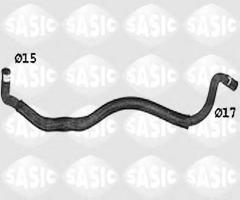 Sasic swh0504 przewód układu chłodzenia citroen, citroËn saxo (s0, s1), peugeot 106 i (1a, 1c)