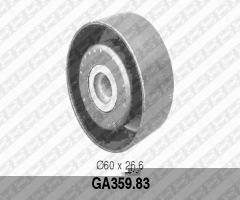 Snr ga359.83 rolka napinacza peugeot, citroËn xsara (n1), fiat scudo combinato (220p)