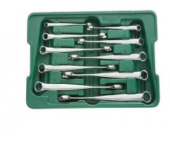 Sata 8006 zestaw kluczy płaską oczkowych x-beam