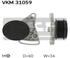 Skf vkm 31059 rolka napinająca audi, audi a4 (8d2, b5), skoda superb (3u4), vw passat (3b2)
