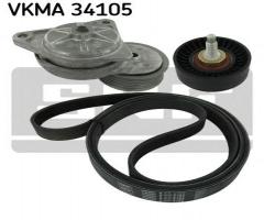Skf vkma 34105 zestaw paska klinowego, ford mondeo ii (bap)