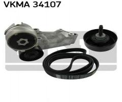 Skf vkma 34107 zestaw paska klinowego ford, ford focus (daw, dbw)