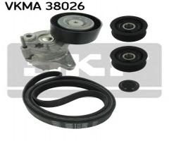 Skf vkma 38026 zestaw paska klinowego mercedes,, mercedes-benz klasa e (w211)