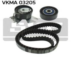 Skf vkma 03205 zestaw rozrządu (z paskiem) citroen, citroËn c4 ii (b7)