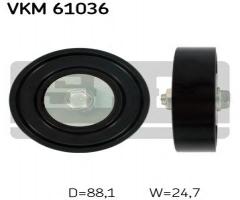 Skf vkm 61036 rolka prowadząca toyota, toyota yaris (scp1_, nlp1_, ncp1_)