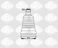 Sasic 2933123 osłona przegubu citroen, citroËn saxo (s0, s1), peugeot 106 ii (1)