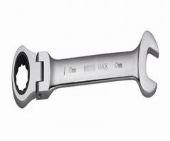 Sata 46421 klucz płaski-oczko Łamany z grzechotką 8mm