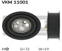 Skf vkm 11001 rolka napinająca audi, audi 80 (89, 89q, 8a, b3)