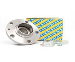 Snr r157.20 Łożysko-zestaw naprawczy piasty vw audi t, audi a3 (8l1), seat toledo ii (1m2)