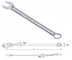 Sata 40250 klucz płasko - oczkowy jumbo 50