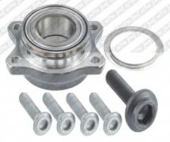 Snr r157.26 Łożysko-zestaw naprawczy piasty audi t, audi a8 (4d2, 4d8), seat exeo (3r2)