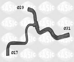 Sasic swh4295 przewód układu chłodzenia renault, renault megane i (ba0/1_)