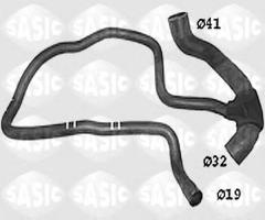 Sasic swh6720 przewód układu chłodzenia opel, opel corsa c (f08, f68)