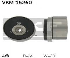 Skf vkm 15260 rolka napinająca alfa romeo, alfa romeo 159 sportwagon (939), chevrolet orlando (j309)